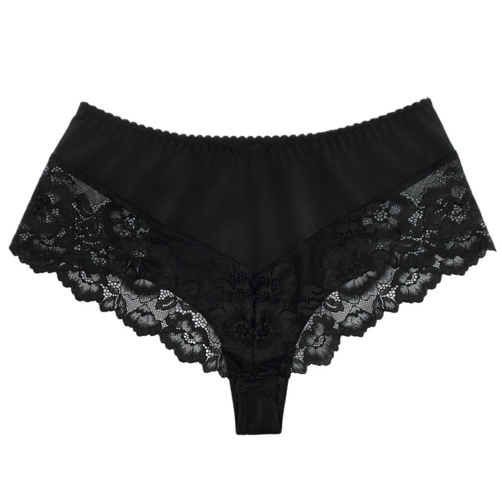 Daisy String Luxueux Noir