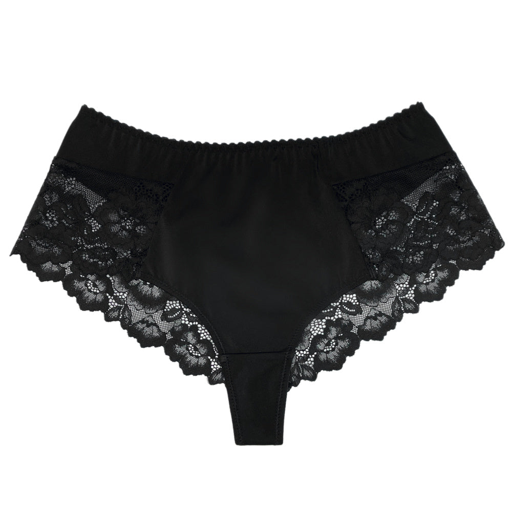 Daisy String Luxueux Noir