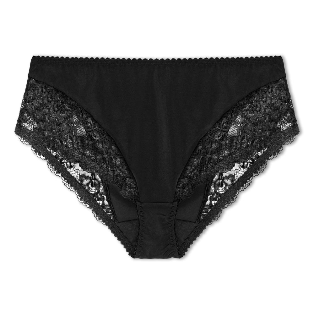 Floral Culotte Maxi Noir