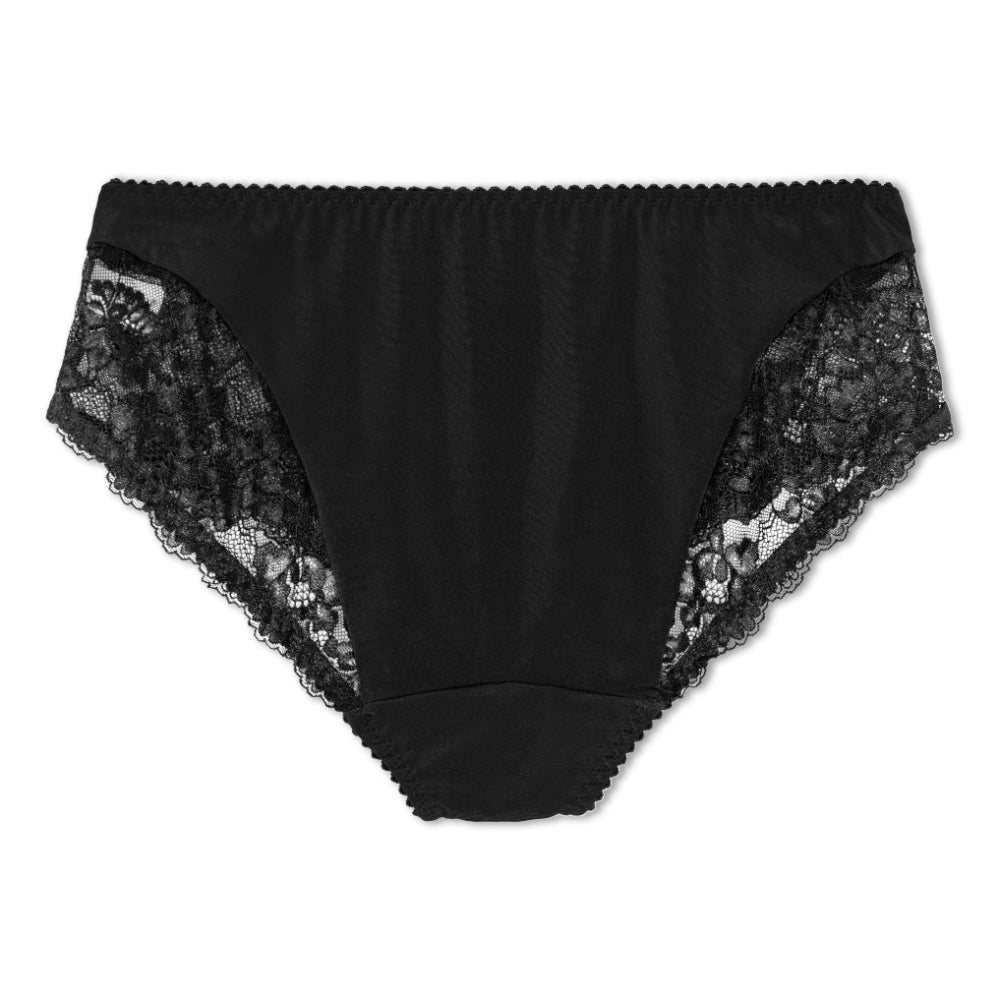 Floral Culotte Maxi Noir