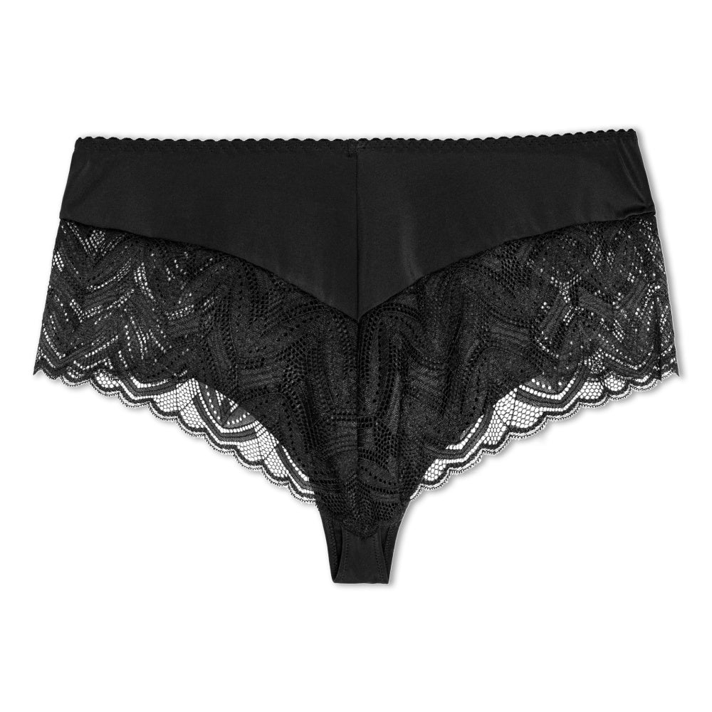 Geometric String Luxueux Noir