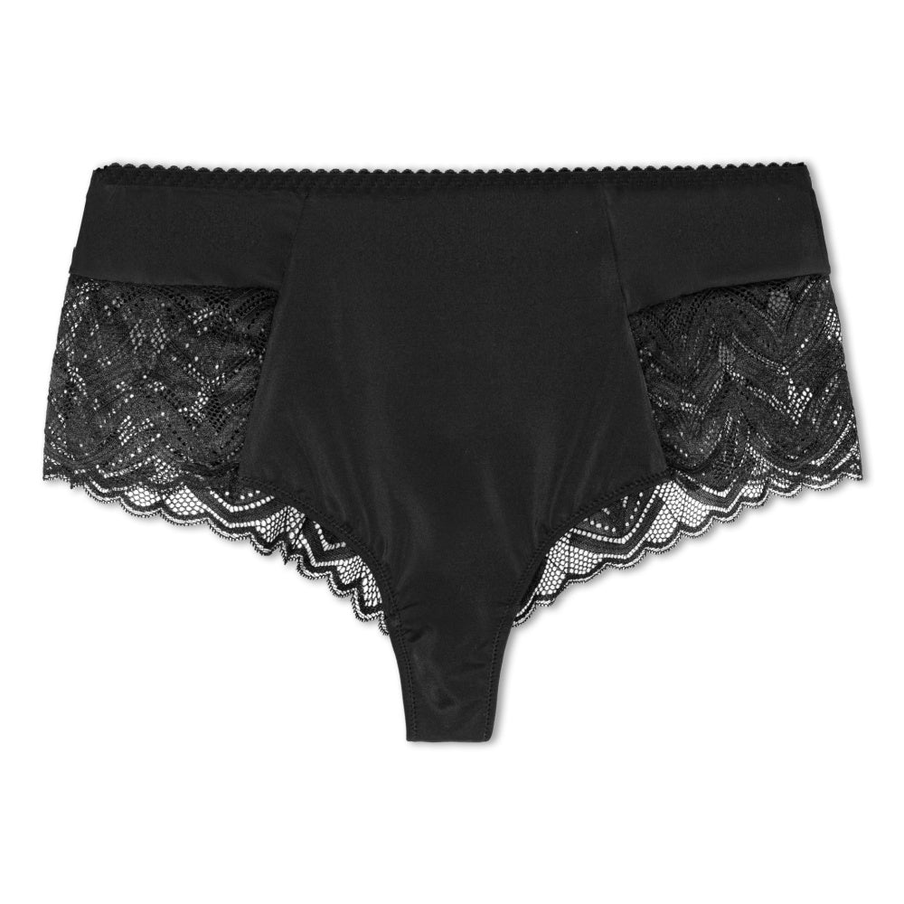 Geometric String Luxueux Noir