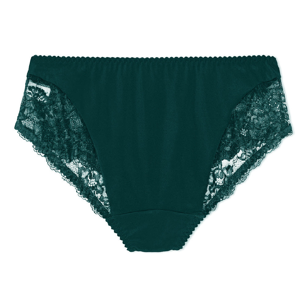 Floral Culotte Maxi Emerald Green